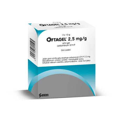Oftagel eye gel 3x10 g