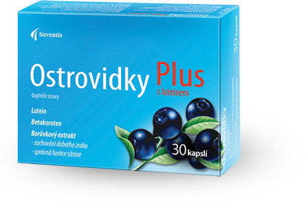 Ostrovidky Plus with lutein 40 capsules