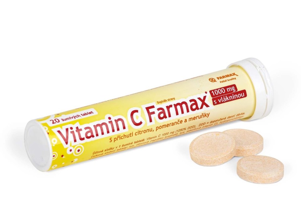 Farmax Vitamin C 1000mg 20 effervescent tablets
