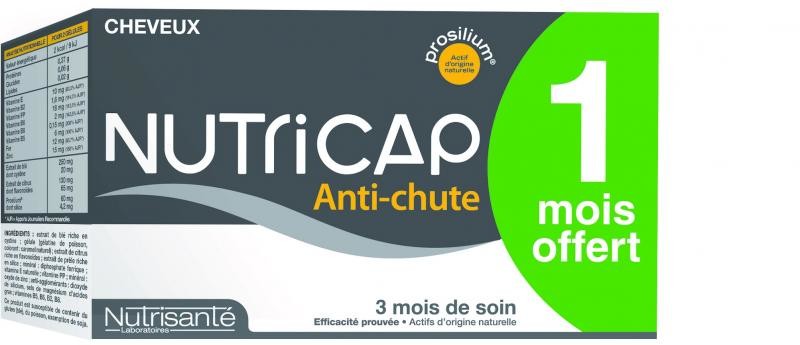 Cheveux Nutricap 180 capsules