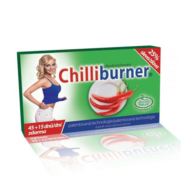 Chili burn support weight loss 60 tablets