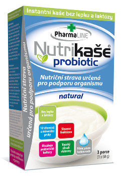 Nutria probiotic natural porridge 180g (3x60g)