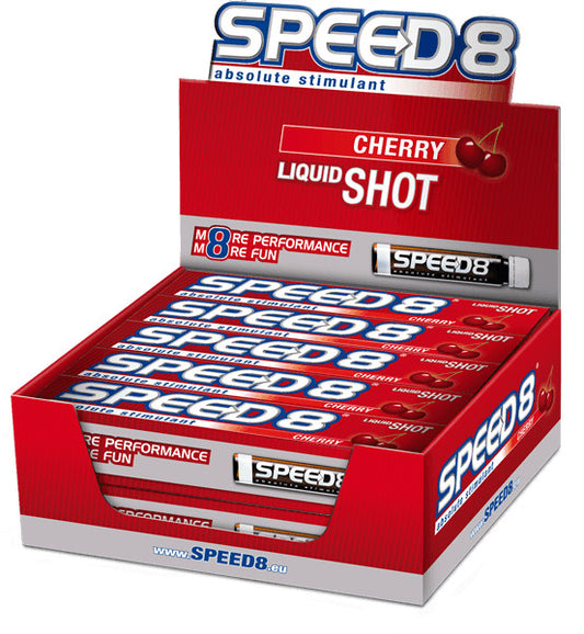 SPEED 8 - 10 ampules original liquid SHOT Cherry