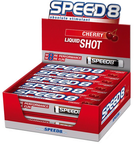 SPEED 8 - 10 ampules original liquid SHOT Cherry