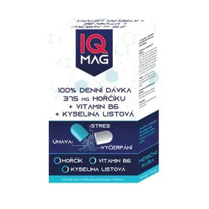 IQ Mag Magnesium 375 mg + vitamin B6 + folic acid 30 capsules