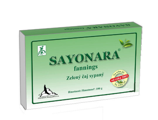 Sayonara fannings green tea loose 100 g