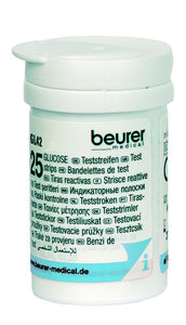 Sugar Test Strips for Beurer GL 42 2 x 25 pcs - mydrxm.com