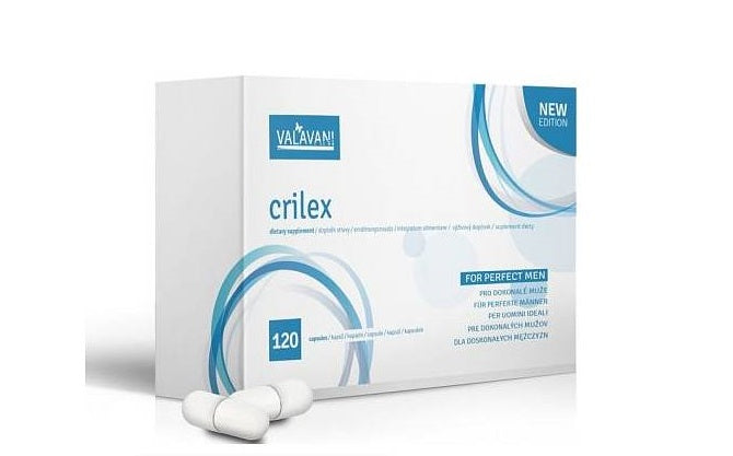 Valavani Crilex for perfect men 120 capsules - mydrxm.com