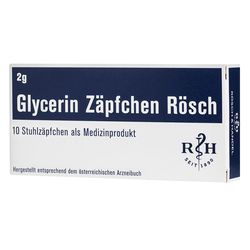 Bano Arlberger Rösch 100 Glycerin suppositories 2g each