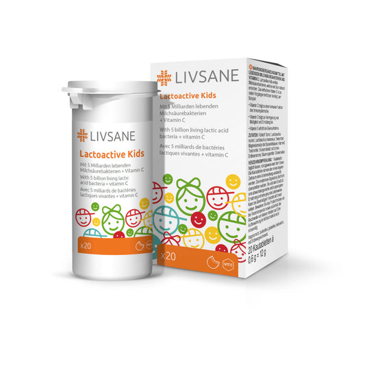 LIVSANE Lactoactive tablets for children 20 pcs