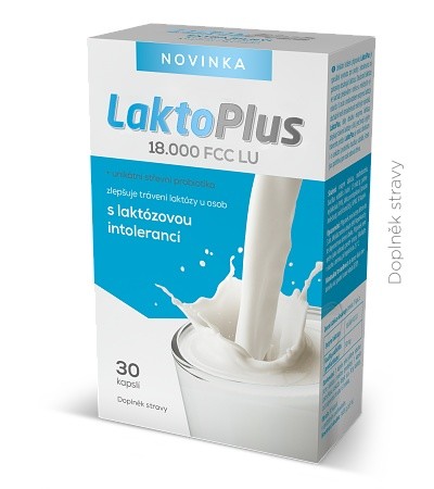 LaktoPlus 18,000 FCC LU 30 capsules