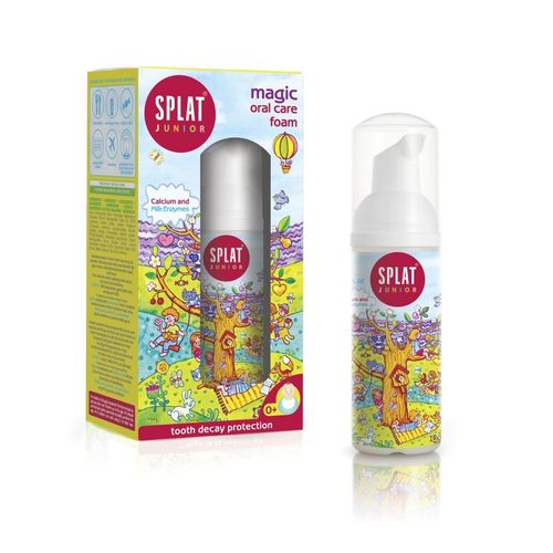 SPLAT Junior MAGIC Cleansing foam  with calcium for children 50 ml