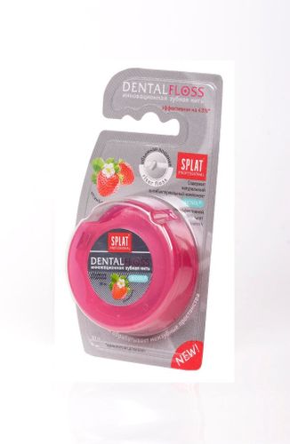 SPLAT Professional Expanding dental floss 30 m strawberry