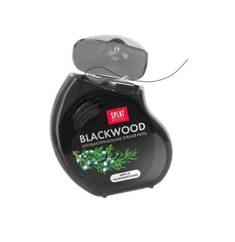 SPLAT Special BLACKWOOD dental floss 30 m black