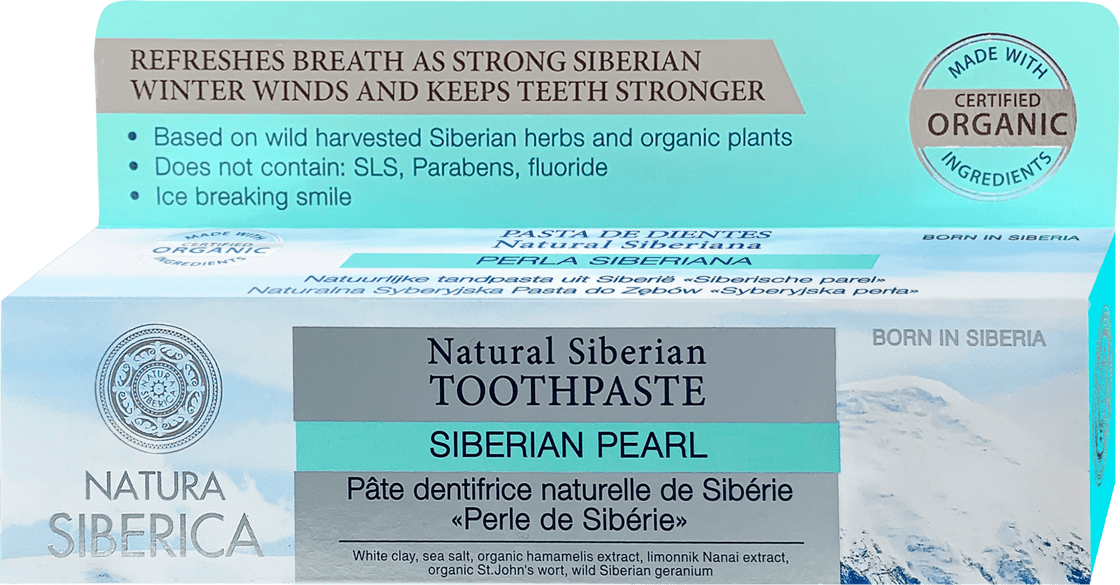 Natura Siberica Siberian Pearl toothpaste, 100 g