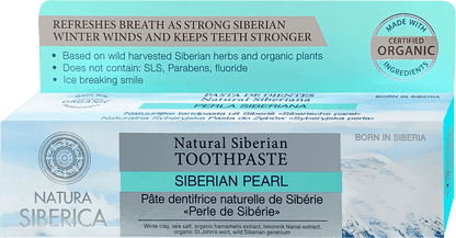 Natura Siberica Siberian Pearl toothpaste, 100 g
