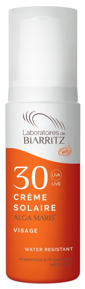 Biarritz Alga Maris sunscreen face SPF30 BIO 50ml