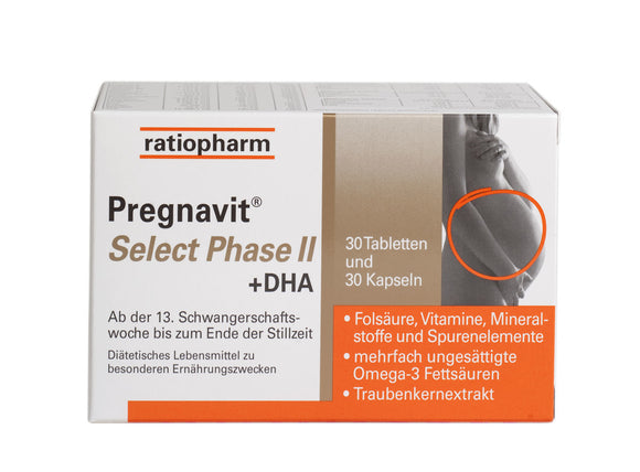 Pregnavit PLUS Select Phase II tablets + capsules