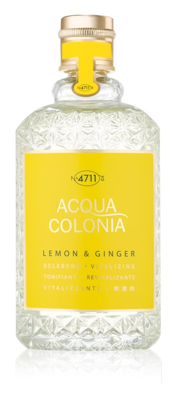 No. 4711 Eau De Cologne Acqua Colonia Lemon & Ginger Splash & Spray 170 ml