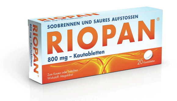 Takeda Riopan 800 mg chewable tablets