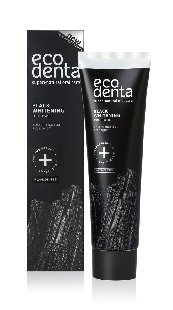 ECODENTA Organic Toothpaste whitening black 100 ml - mydrxm.com