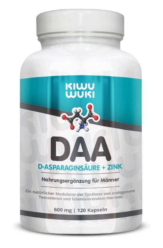 KIWU WUKI DAA + Zinc - 120 capsules