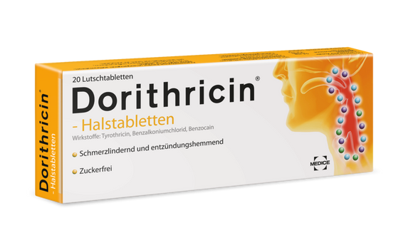 Sanova Dorithricin Throat 20 tablets
