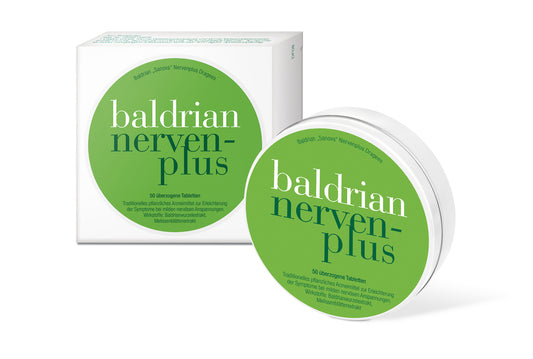 Sanova Baldrian Valerian nerve plus 50 dragees