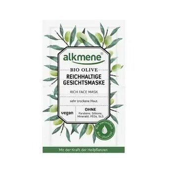 ALKMENE BIO Nourishing face mask Olive 2x6 ml