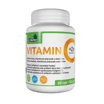 Natural product Vitamin C 500 mg + zinc 10 mg 60 capsules