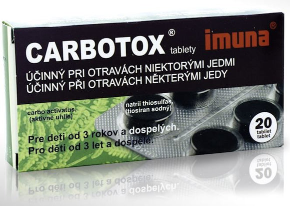 CARBOTOX 320MG - 20 tablets
