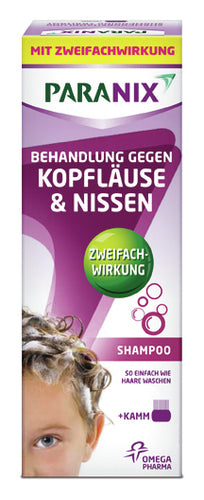 Paranix shampoo with comb 200 ml