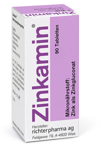 Erwo Pharma Zinkamin 90 tablets