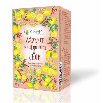 Megafyt Ginger with lemon and chilli fruit tea bags 20x2 g