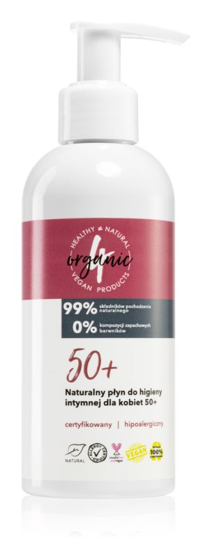 4Organic 50+ Natural intimate hygiene gel 200 ml