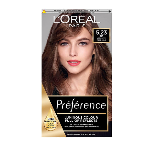L'Oréal Paris Preference hair color Chocolate Rose 5.23