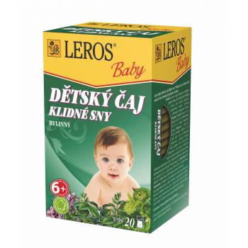 Leros Baby Tea Calm dreams 20x1,5 g - mydrxm.com