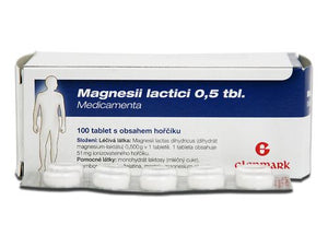 Glenmark Magnesium Medication 0.5 tbl. 100 tablets - mydrxm.com