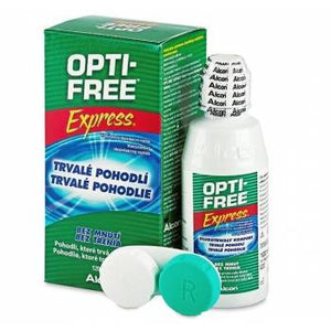 Opti free Express No rub lasting comfort solution for contact
