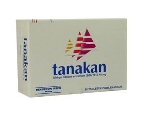 Tanakan 40 mg 90 film-coated tablets - mydrxm.com
