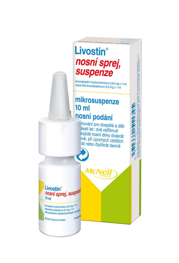 Livostin nasal spray 10 ml - mydrxm.com