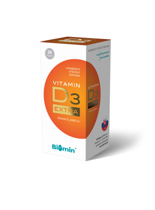 Biomin VITAMIN D3 EXTRA 5600 IU 30 tablets