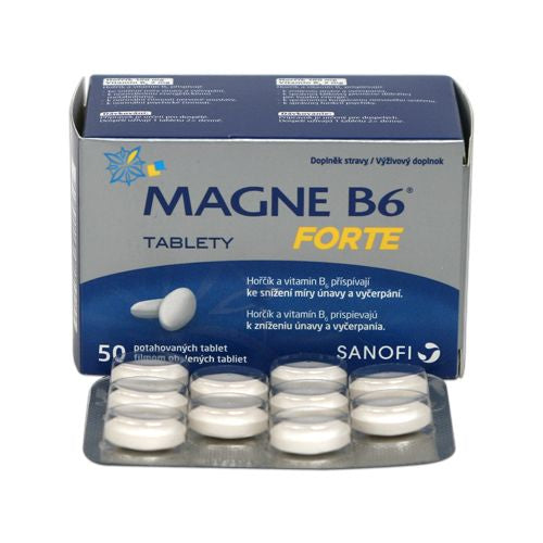 Magne B6 Forte 50 tablets - mydrxm.com