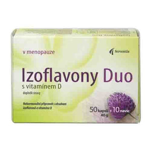 Noventis Isoflavones Duo with Vitamin D 50 + 10 capsules - mydrxm.com