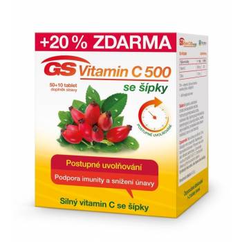 GS Vitamin C 500 with rosehip 50 + 10 tablets - mydrxm.com