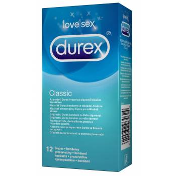 Durex Classic condoms 12 pcs - mydrxm.com