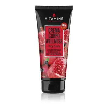 Vitamine Wellness Pomegranate and currant body cream 200 ml