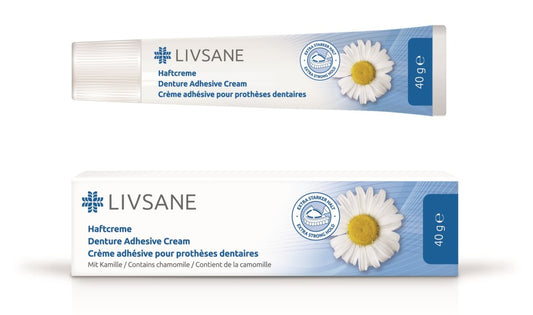 LIVSANE denture adhesive cream 40g