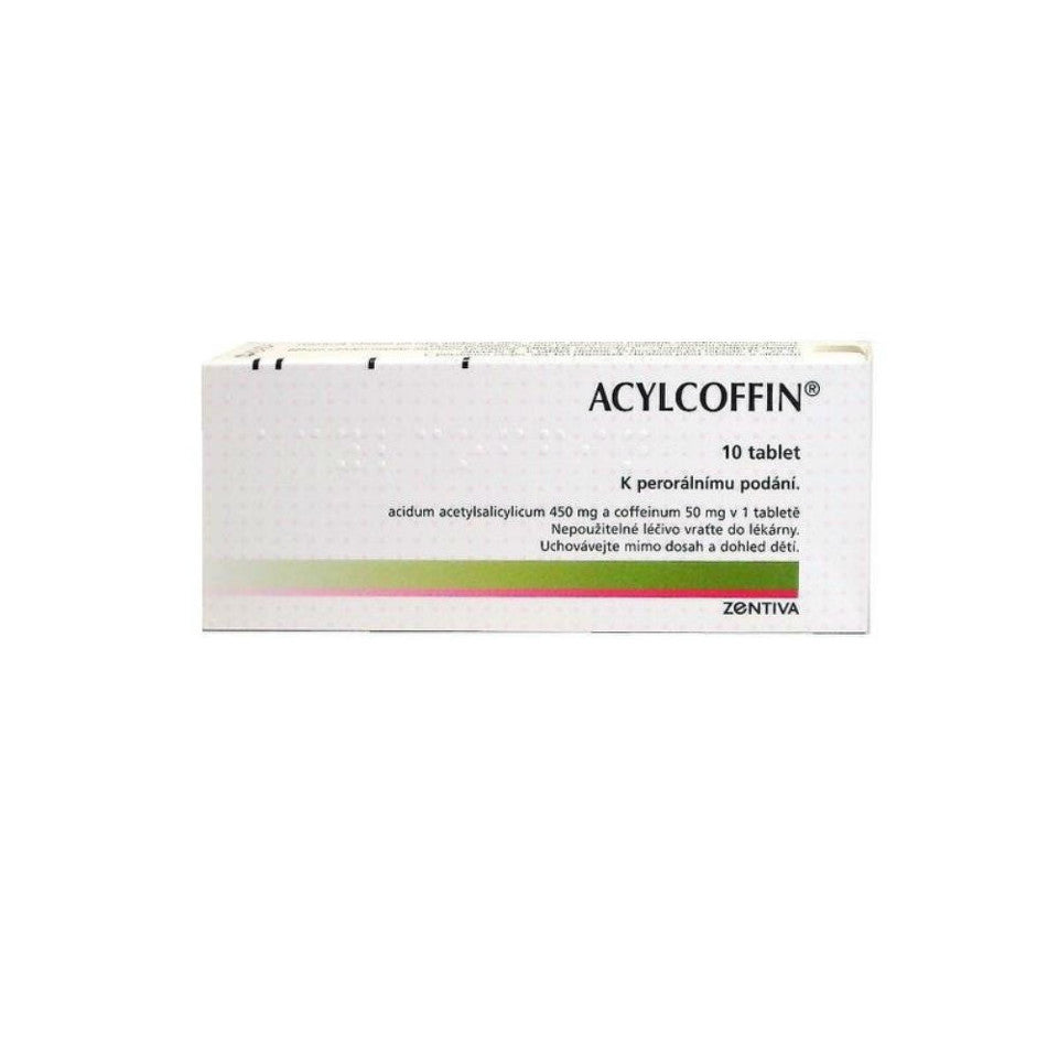 ACYLCOFFIN 450mg - 10 uncoated tablets