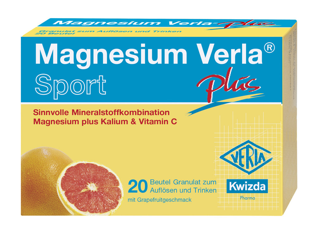 Magnesium Verla Sport Plus granules 20 sachets